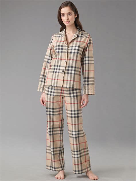 burberry silk pyjamas|burberry usa.